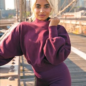 Spiritual Gangster Blake Mock Neck Sweatshirt